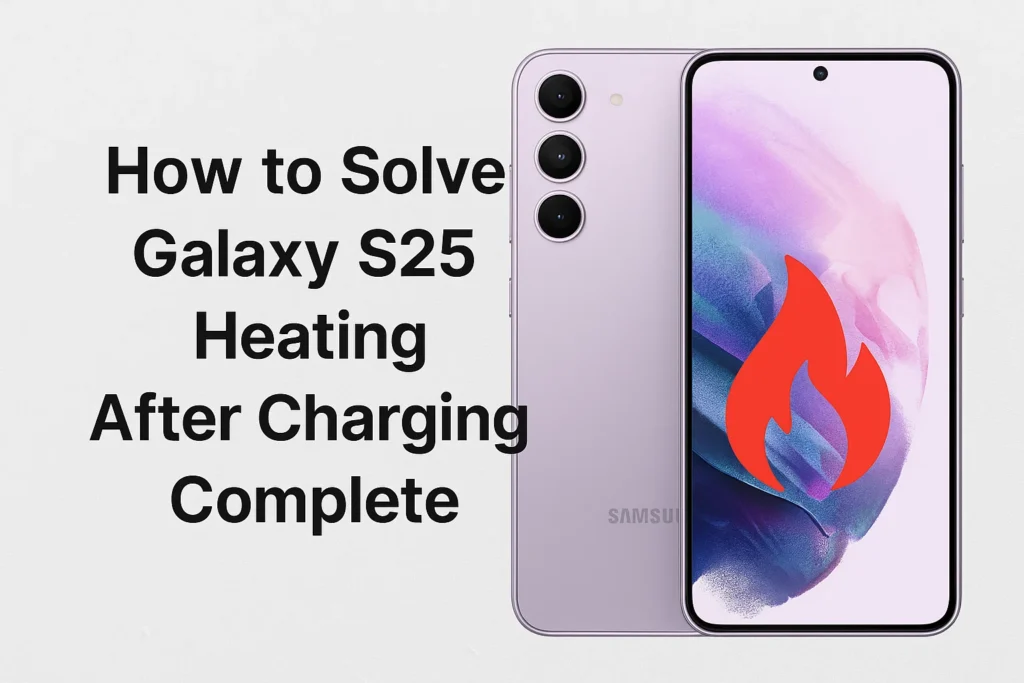 How to Solve Galaxy S25 Heating After Charging Complete