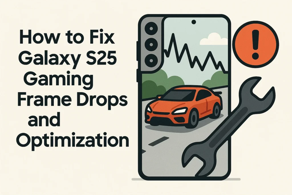 How to Fix Galaxy S25 Gaming Frame Drops and Optimization