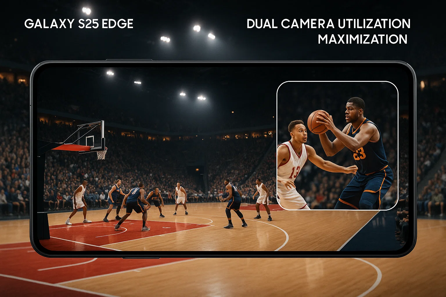 Galaxy S25 Edge Dual Camera Utilization Maximization