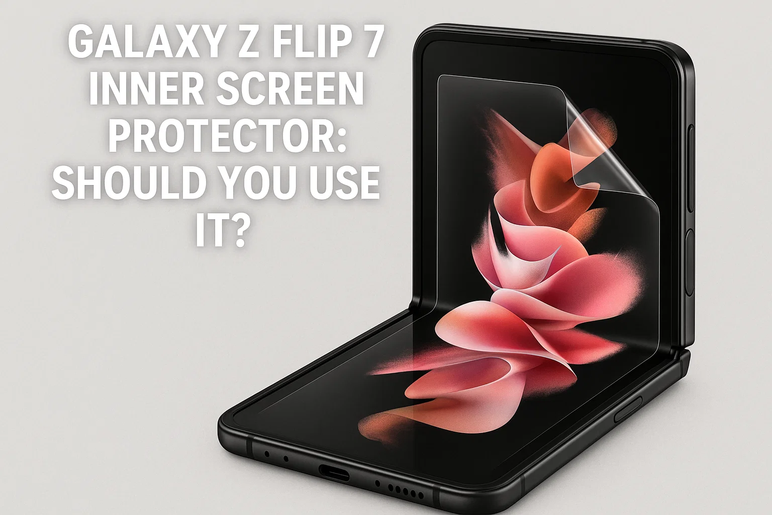 Galaxy Z Flip 7 Inner Screen Protector: Should You Use It?