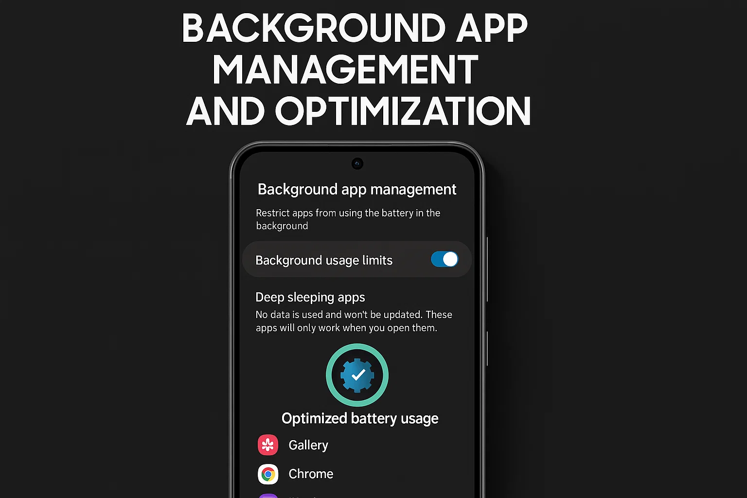 Galaxy S25 Background App Management and Optimization