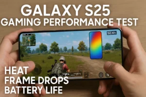 Galaxy S25 Gaming Performance Test: Heat, Frame Drops, and Battery Life Explained