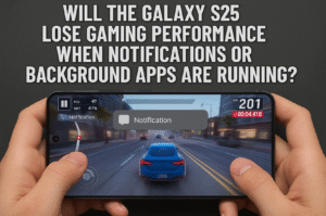 Will the Galaxy S25 Lose Gaming Performance When Notifications or Background Apps Are Running?